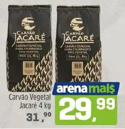 Arena Atacado Carvão vegetal jacaré oferta