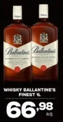 Mercadão Atacadista Whisky ballantine's finest 1l oferta