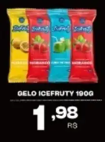 Mercadão Atacadista Gelo icefruty oferta