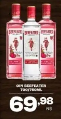 Mercadão Atacadista Gin beefeater oferta