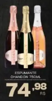 Mercadão Atacadista Espumante chandon oferta