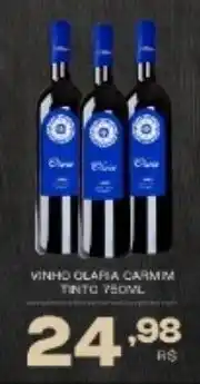Mercadão Atacadista vinho olaria carmm oferta