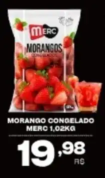 Mercadão Atacadista Morango congelado oferta