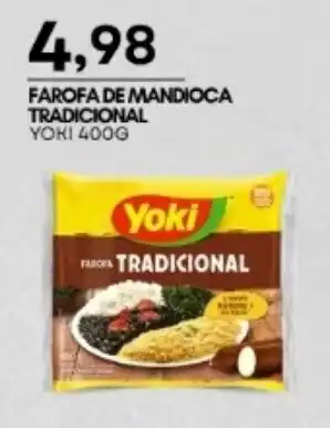 Mercadão Atacadista Farofa de mandioca tradicional oferta