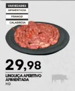 Mercadão Atacadista Linguiça aperitivo apimentada oferta