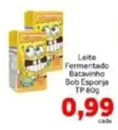 Shibata Supermercados Leite fermentado batavinho bob esponja oferta