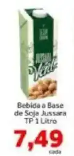 Shibata Supermercados Bebida a Base de Soja Jussara oferta