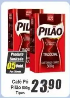 Panelão Café Pó Pilão oferta