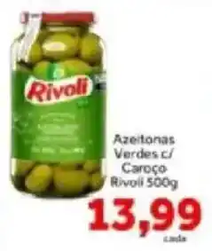 Shibata Supermercados Azeitonas Verdes c/ Caroço Rivoli oferta