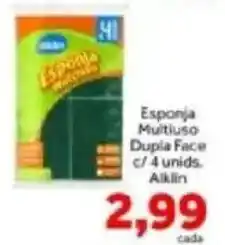 Shibata Supermercados Esponja multiuso dupla face oferta