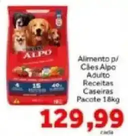 Shibata Supermercados Alimento p/ Cães Alpo Adulto Receitas Caseiras oferta
