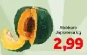 Shibata Supermercados Abóbora Japonesa oferta