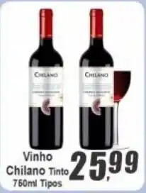 Panelão Vinho Chilano Tinto oferta