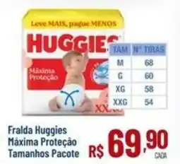 Max Atacadista Fralda huggies máxima proteção oferta