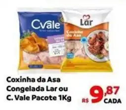 Max Atacadista Coxinha da Asa Congelada Lar ou C. Vale Pacote 1Kg oferta