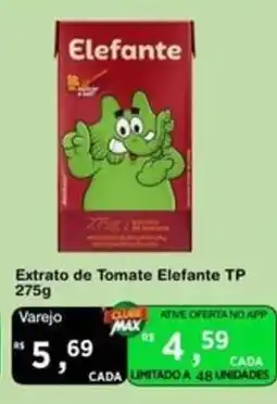 Max Atacadista Extrato de Tomate Elefante TP oferta