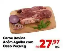 Max Atacadista Carne Bovina Acém Agulha com Osso Peça Kg oferta