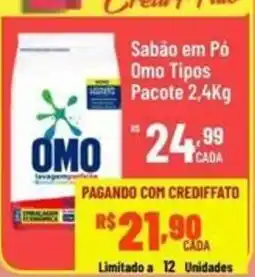 Max Atacadista Sabão em Pó Omo Tipos oferta