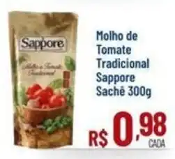 Max Atacadista Molho de Tomate Tradicional Sappore oferta