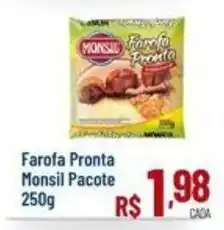 Max Atacadista Farofa Pronta Monsil Pacote oferta