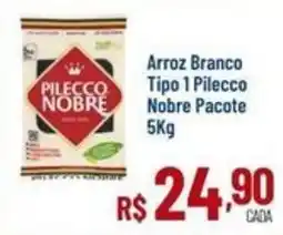 Max Atacadista Arroz branco tipo 1 pilecco nobre pacote oferta