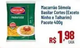 Max Atacadista Macarrão Sêmola Basilár Cortes oferta
