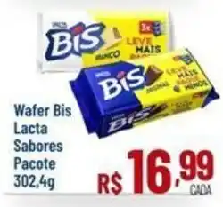 Max Atacadista Wafer Bis Lacta Sabores oferta