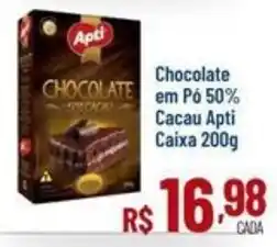 Max Atacadista Chocolate em Pó 50% Cacau Apti oferta
