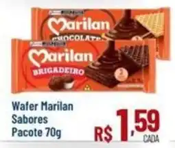 Max Atacadista Wafer Marilan Sabores Pacote 70g oferta