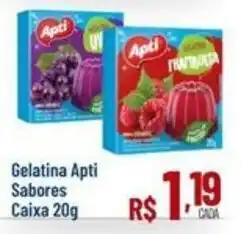Max Atacadista Gelatina apti sabores oferta