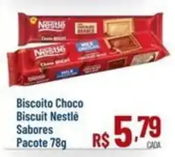 Max Atacadista Biscoito Choco Biscuit Nestlé Sabores oferta