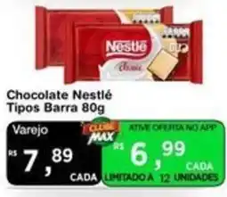 Max Atacadista Chocolate Nestlé Tipos Barra 80g oferta