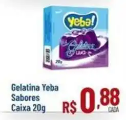 Max Atacadista Gelatina yeba sabores oferta