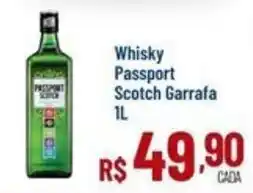 Max Atacadista Whisky Passport Scotch Garrafa oferta