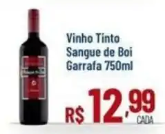 Max Atacadista Vinho Tinto Sangue de Boi oferta