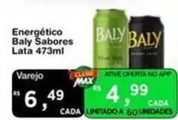 Max Atacadista Energético Baly Sabores oferta