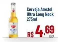 Max Atacadista Cerveja Amstel Ultra Long Neck oferta