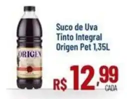Max Atacadista Suco de Uva Tinto Integral Origen Pet oferta