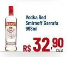 Max Atacadista Vodka red smirnoff garrafa oferta