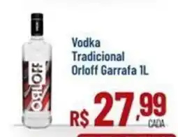 Max Atacadista Vodka Tradicional Orloff Garrafa 1L oferta