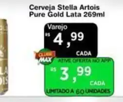 Max Atacadista Cerveja Stella Artois Pure Gold Lata oferta