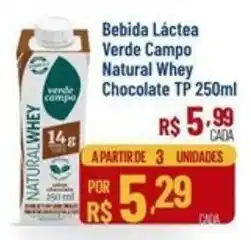 Max Atacadista Bebida Láctea Verde Campo Natural Whey Chocolate oferta