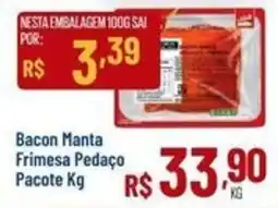 Max Atacadista Bacon Manta Frimesa Pedaço Pacote Kg oferta