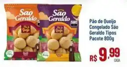 Max Atacadista Pão de Queijo Congelado São Geraldo Tipos oferta