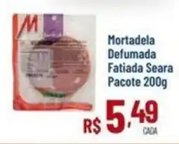 Max Atacadista Mortadela Defumada Fatiada Seara oferta