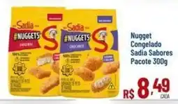 Max Atacadista Nugget Congelado Sadia Sabores oferta
