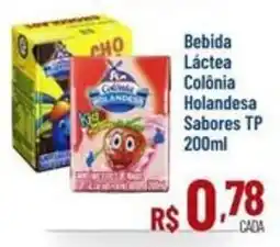 Max Atacadista Bebida Láctea Colônia Holandesa Sabores TP oferta