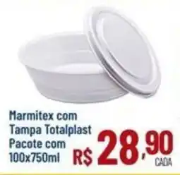 Max Atacadista MarmiteX com Tampa Totalplast oferta