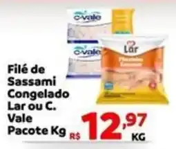 Max Atacadista Filé de Sassaami Congelado Lar ou C. Vale oferta