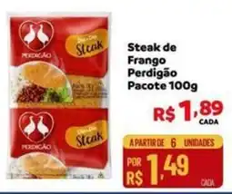 Max Atacadista Steak de Frango Perdigão oferta
